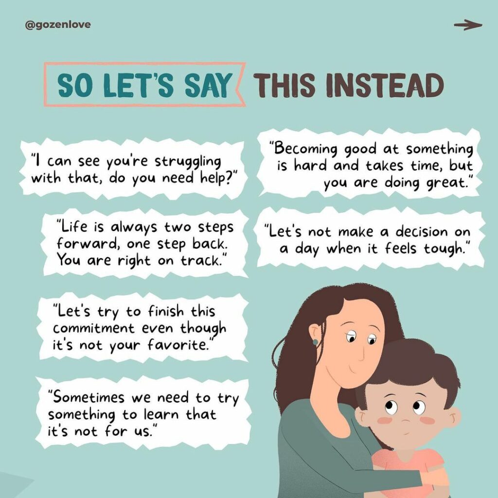 Use these 6 phrases to help build healthy levels of persistence.