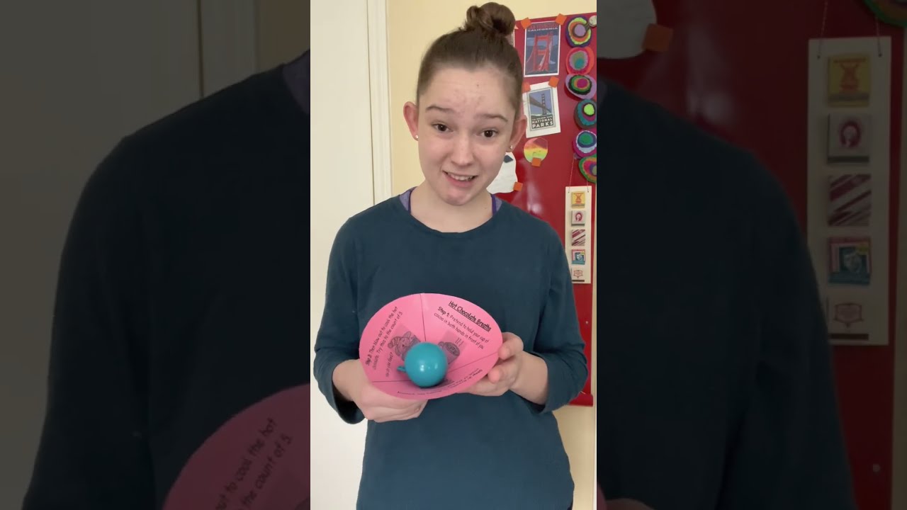 Try this AWESOME, gravity defying craft for kids to teach breathing techniques!