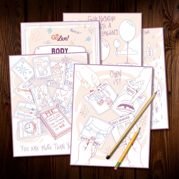 Body Confidence Journal Pages