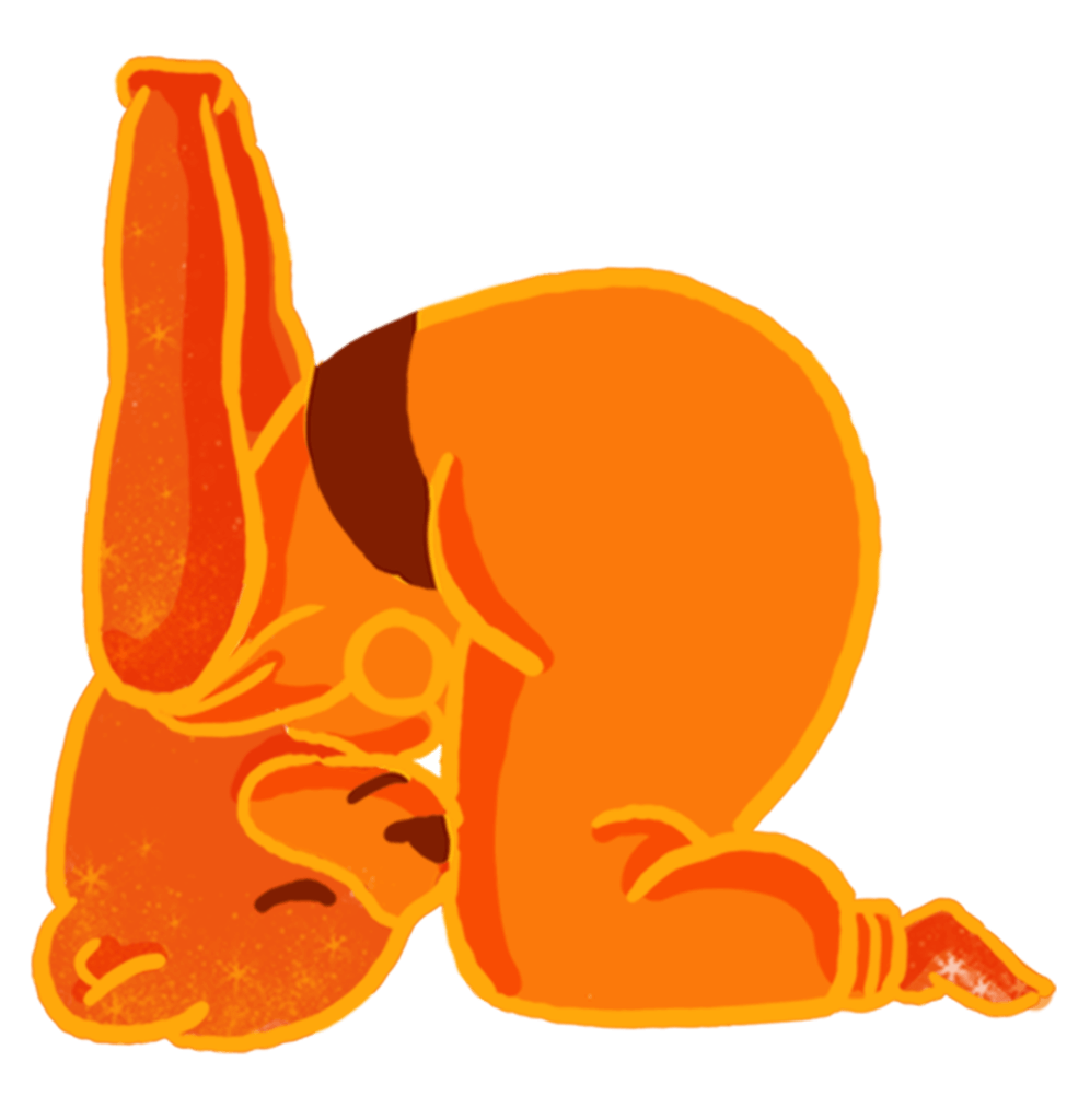  Rabbit Kid Yoga Pose